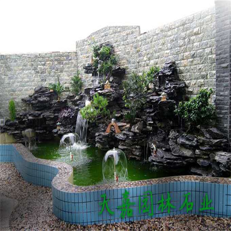 郑场镇小庭院水景设计